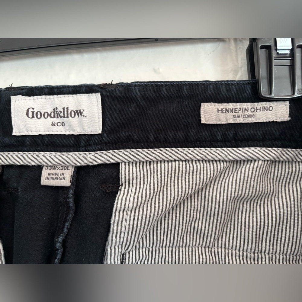 Goodfellow Men’s Chinos (black)